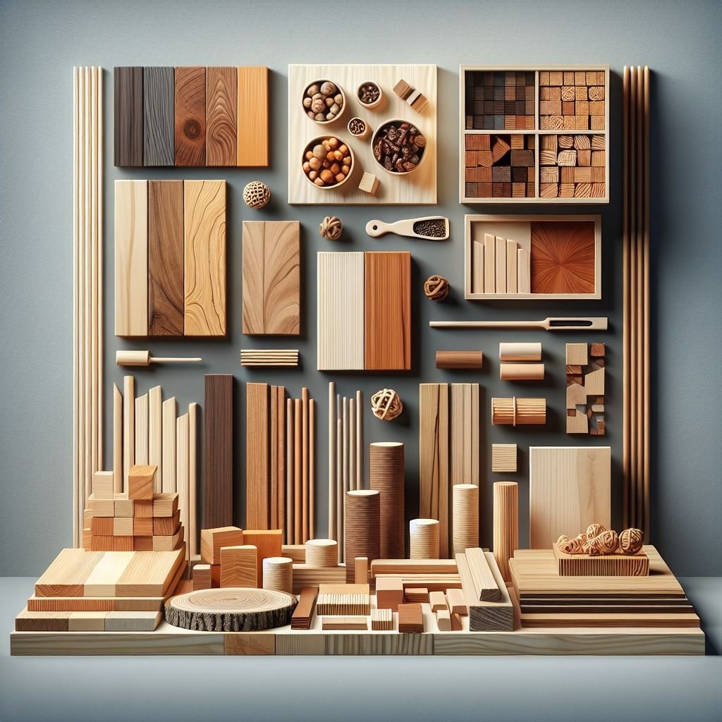 Wood and timber materials